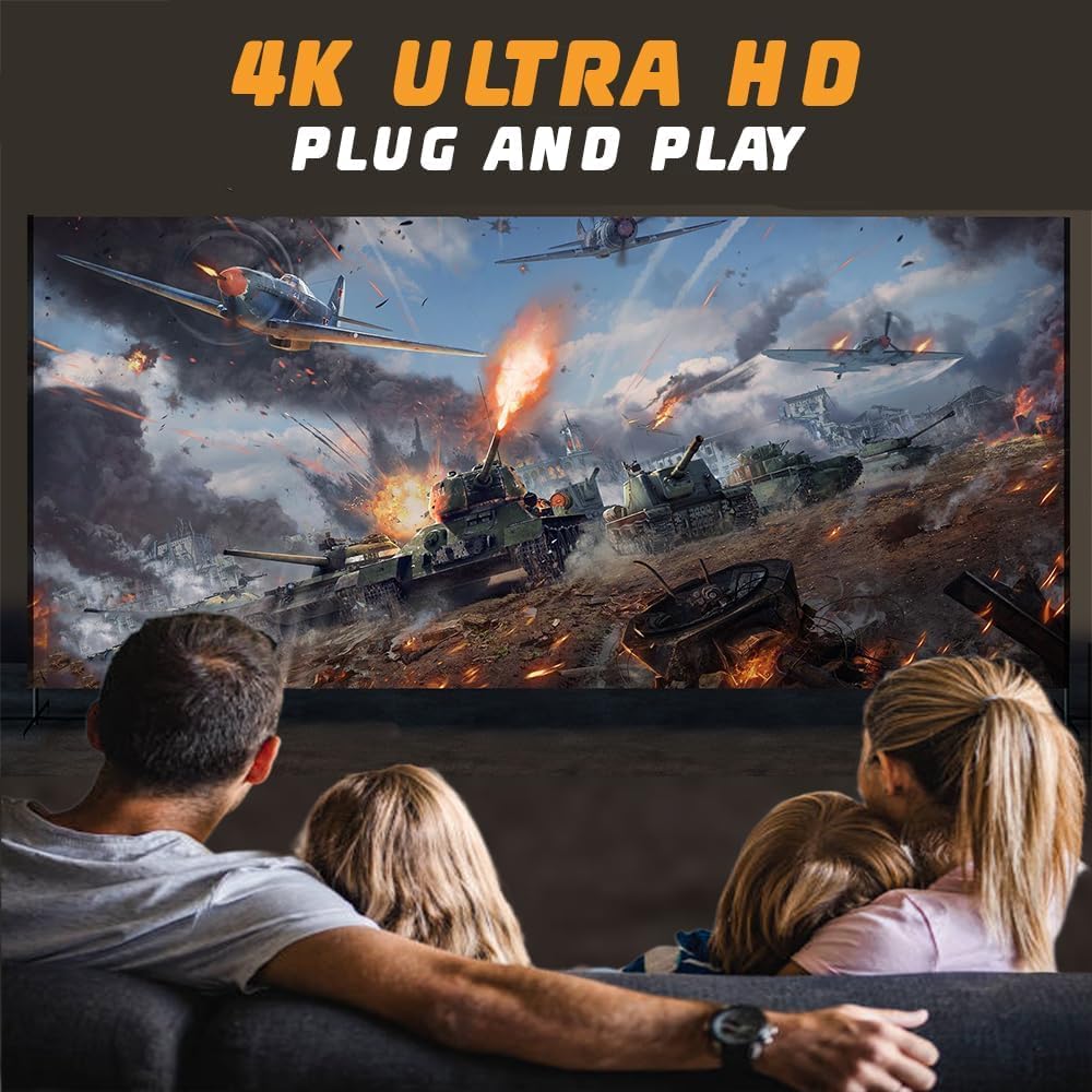 GfM 300MAX Smart Projector – Premium Movies & Games Edition.