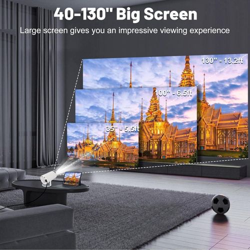 GfM 300MAX Smart Projector – Premium Movies & Games Edition.