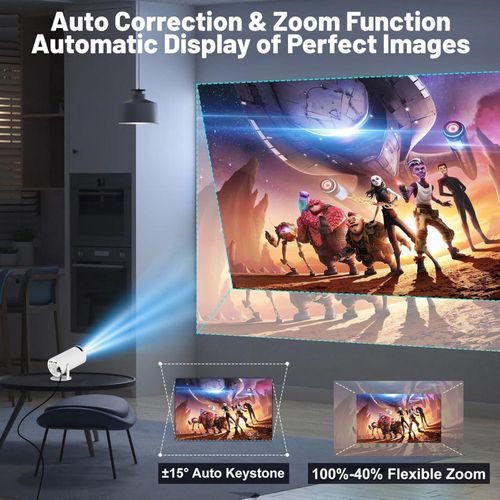 GfM 300MAX Smart Projector – Premium Movies & Games Edition.