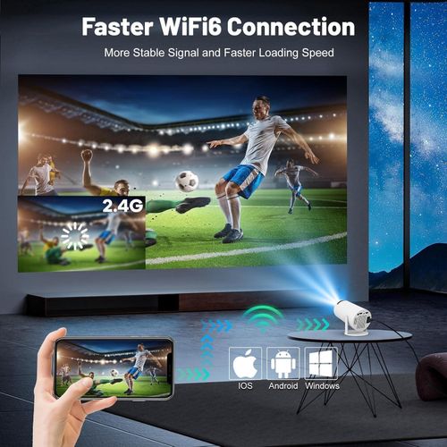 GfM 300MAX Smart Projector – Premium Movies & Games Edition.