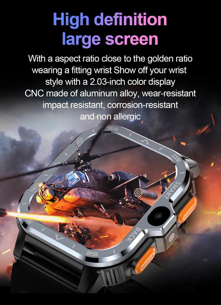 GfM G2 Smart Watch – Premium Edition, AndroidOS & iOS Compatible