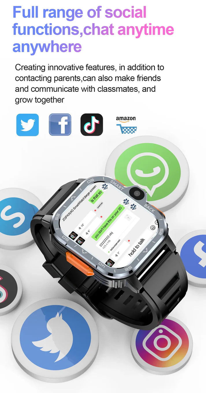 GfM G2 Smart Watch – Premium Edition, AndroidOS & iOS Compatible