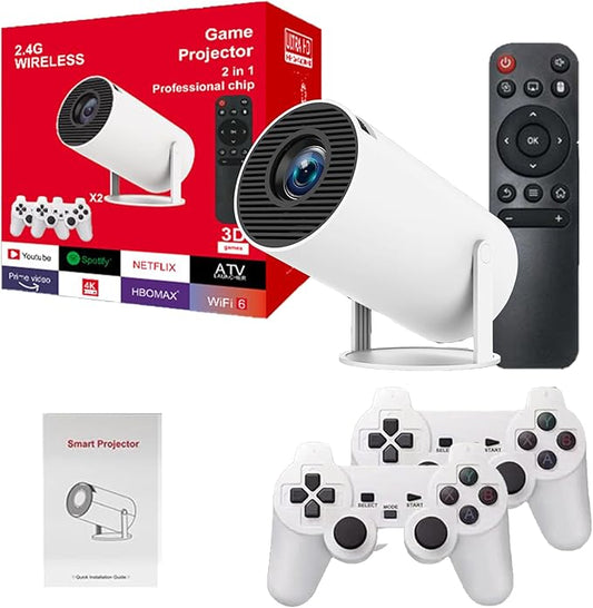 GfM 300MAX Smart Projector – Premium Movies & Games Edition.